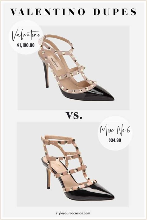 valentino replica shoes online|valentino lookalike dupes.